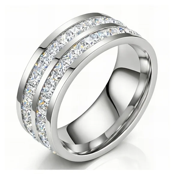 Stainless Steel Size 7 Rings. - Picture 9 of 9